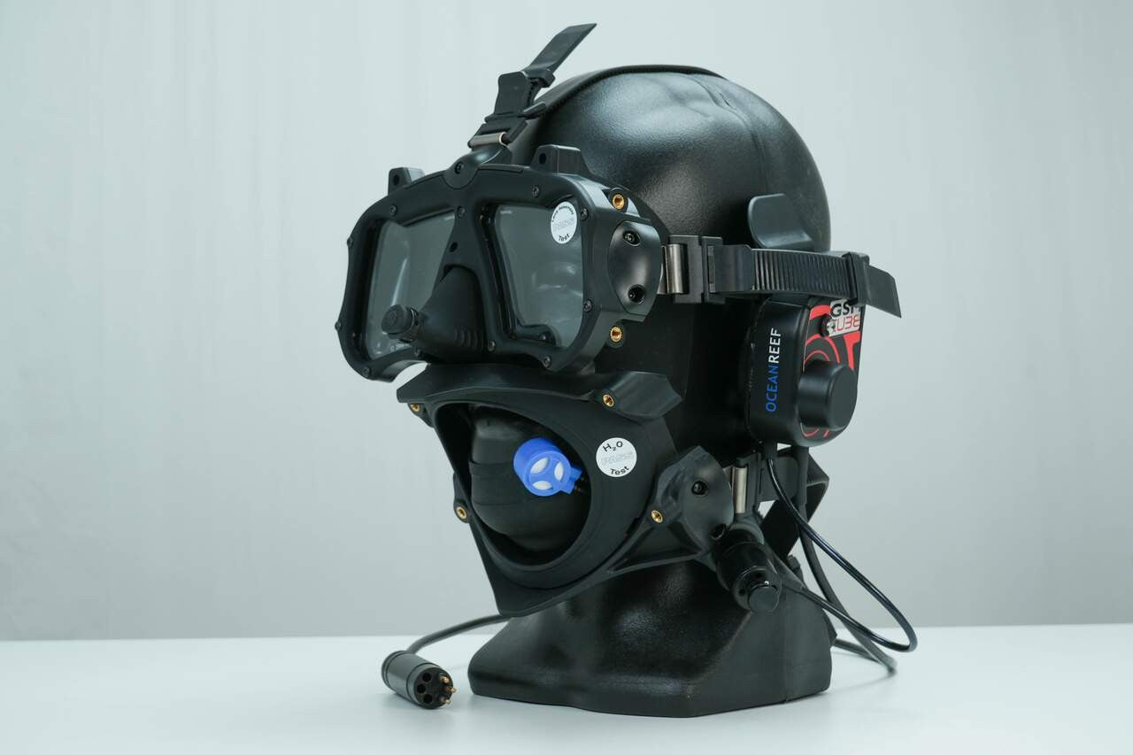 Comunicatie subacvatica  Cub R2 cablata dedicata Kirby Morgan M48-MOD1