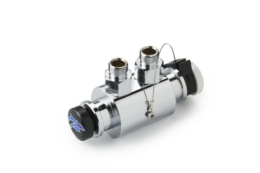 Valvă cu rezervor dublu